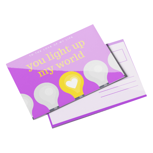 Postcards 14pt Writable + UV (C1S)