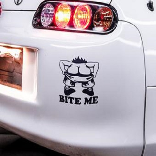 Bite Me - Japanese Domestic Market Themed Die Cut 