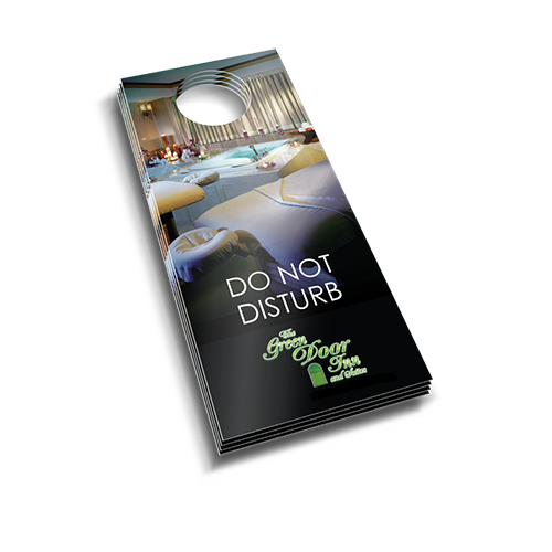 Door Hangers 13pt Enviro Uncoated